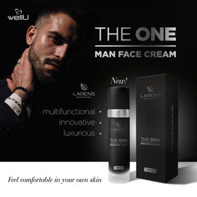 Ako si udržať mladistvý vzhľad s Larens The One Men Face Cream
