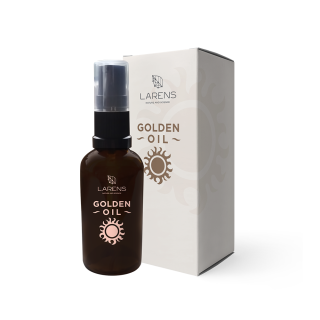 Larens Wellugolden oil 30ml + 20ml GRATIS  Kompozícia olejov s ošetrujúcim, výživným a ochranným účinkom
